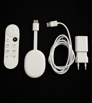 Google Chromecast con Mando y Cargador