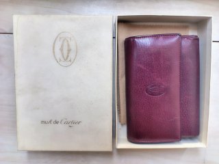 Portafoglio Vintage Must de Cartier Portafoglio Pe