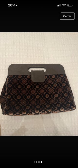 Bolso de mano estampado mujer