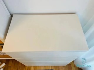 Cómoda Malm 4 cajones Ikea Blanca