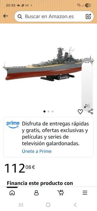 Maqueta Acorazado Yamato 1/350 Tamiya