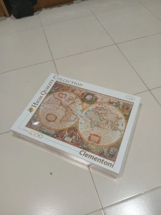 Puzzle 1000 piezas Clementoni Mapa antiguo