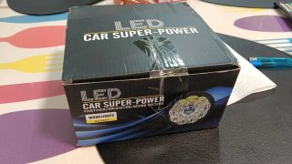 Focos LED Coche Largo Alcance Amarillos