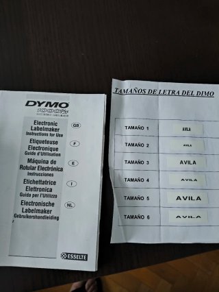 Máquina de etiquetas Dymo 100 Plus