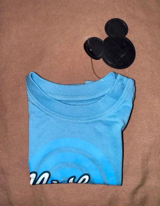 Maglietta Mickey Mouse Primark 0-3 mesi