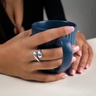 Anillo Aqua Plata