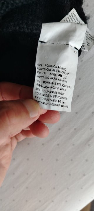Jersey Benetton negro corto