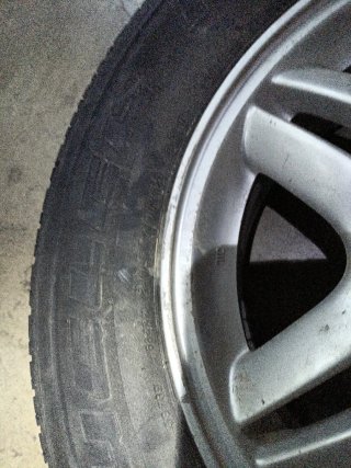 Llanta con neumático Honda CRV