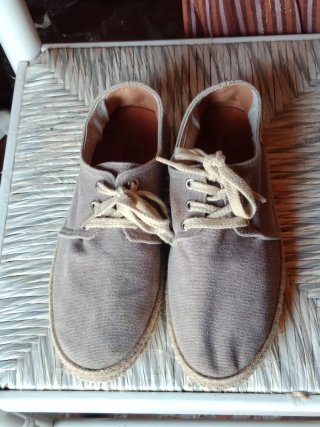 Sneakers beige/grigie per bambini