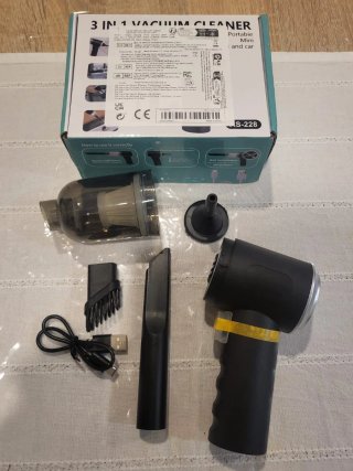 Aspiradora Portátil 3 en 1 Mini