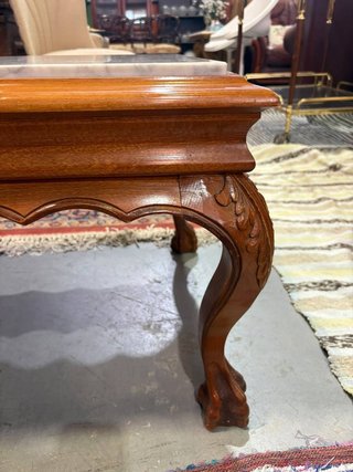 MESA DE CENTRO CON MÁRMOL