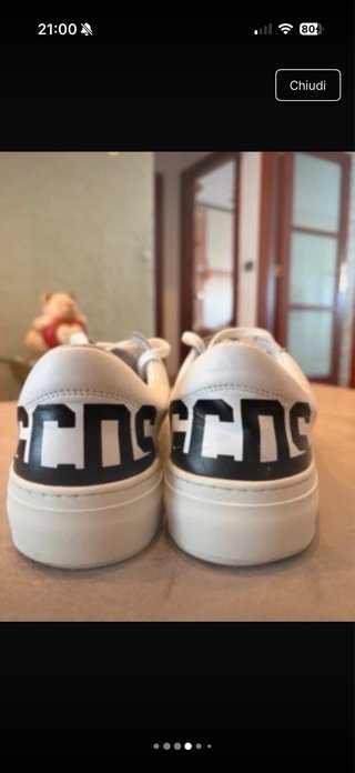 Scarpe GCDS Bianche