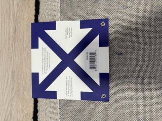 Alfombra Off-White Flechas Negro 90x60