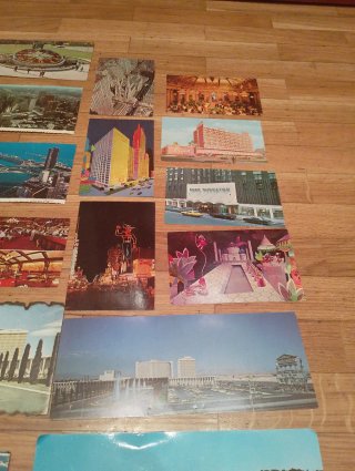 Lote Postales Antiguas USA Años 70