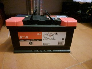 Batería Coche 12V 80Ah 740A Nueva