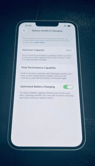 iPhone 13 128GB Plata 92% Salud