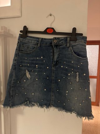 Lote 3 Faldas Vaqueras y Plisada Talla M