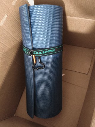 Esterilla Yoga Azul con Cierre