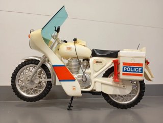 Moto Policía Action Man Geyperman + Figura