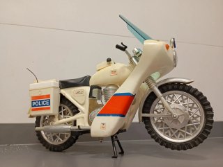 Moto Policía Action Man Geyperman + Figura