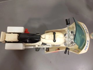 Moto Policía Action Man Geyperman + Figura