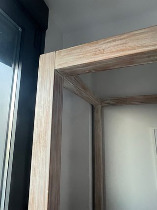 Cama con Dosel Madera Maciza Estilo Boho Romantic.