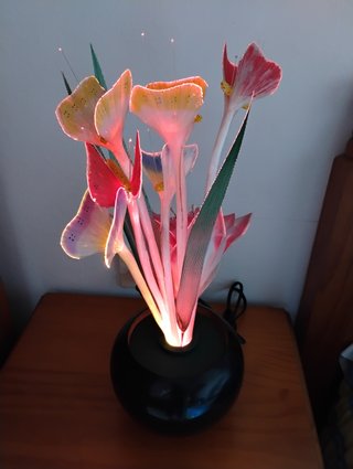 Lámpara LED Flores Decorativas