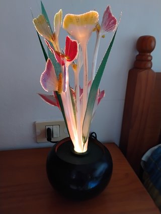 Lámpara LED Flores Decorativas
