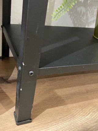 Estantería IKEA Negra 4 Baldas Estilo Industrial