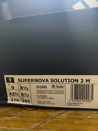 Zapatillas Adidas Supernova Solution 2