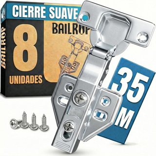 2 Bisagras Cocina Cazoleta 35mm Soft Close