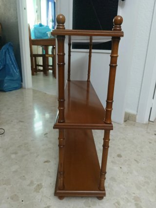 Estantería madera 3 baldas