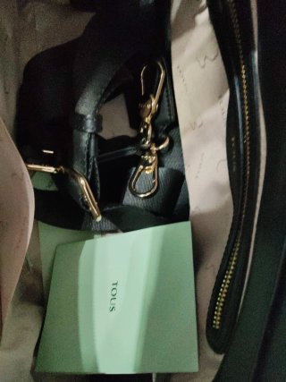 Bolso y monedero TOUS negro a estrenar