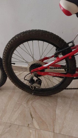 Bicicleta Monty 20" BTT Roja