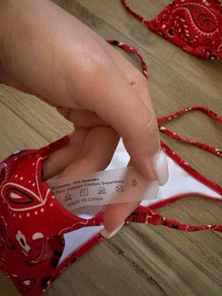 Costume bandana rosso