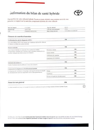 Toyota Rav4 2.5l hybrid 2WD Advance