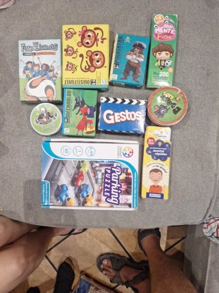 Lote 8 juegos de mesa infantiles