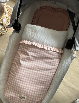 Saco Silla Vichy Rosa Pipa y Limón