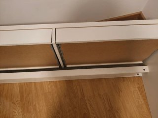 Escritorio blanco Ikea Micke