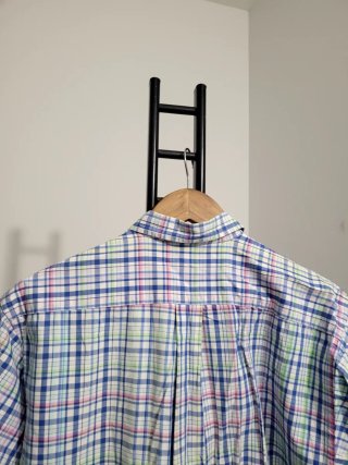 Camisa Polo Ralph Lauren cuadros manga corta