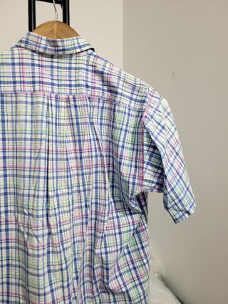 Camisa Polo Ralph Lauren cuadros manga corta