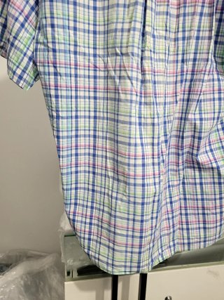 Camisa Polo Ralph Lauren cuadros manga corta