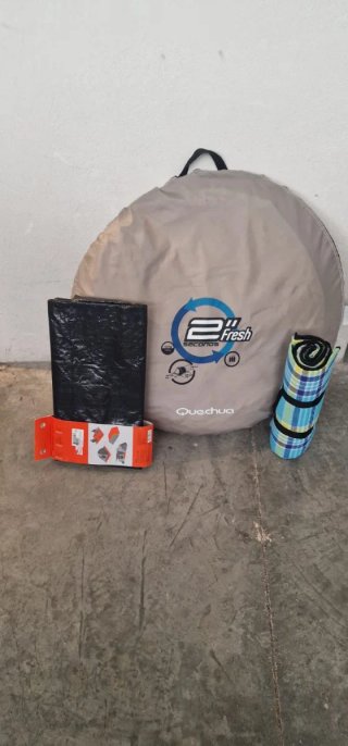 Tienda de campaña Quechua 2 Seconds Fresh