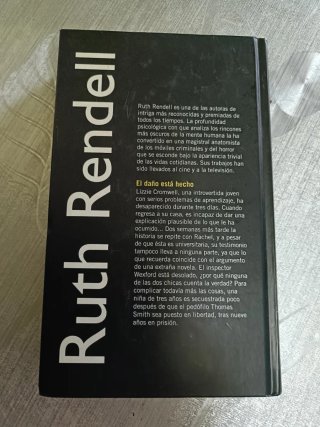 RuthRendell. El daño ya está hecho.