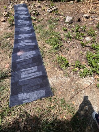 Lote 2 alfombras de tela para pasillo