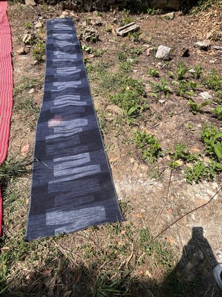 Lote 2 alfombras de tela para pasillo