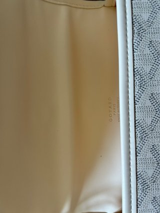 Borsello Goyard Bianco