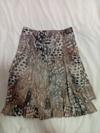Falda larga Javier Simorra T.36 vintage