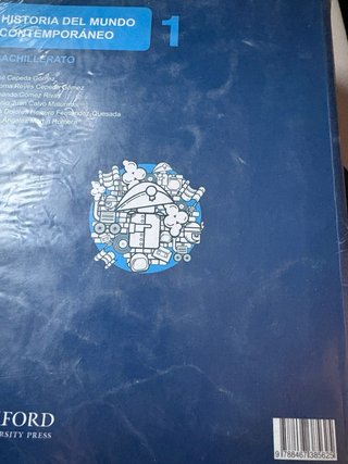 Libro historia 1 bachillerato