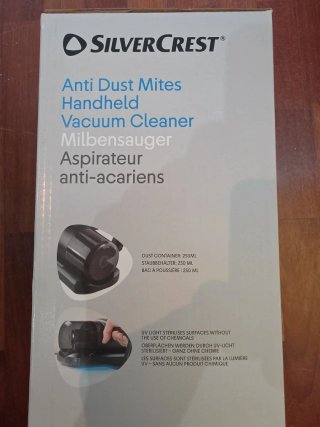 Aspirador Antiácaros Silvercrest 300W